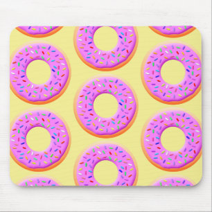 Donut med Sprinkles Teckning Mönster Musmatta