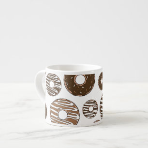 Donut Mönster, Chocolate Donuts, Caramel Donuts Espressomugg