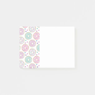 Donut Mönster Cute Colorful Post-it Block