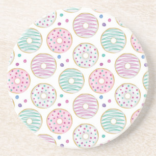 Donut Mönster Cute Colorful Underlägg