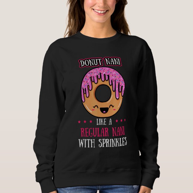 Donut Nani Doughnut Grandmor Fried Dough Grand T Shirt (Framsida)