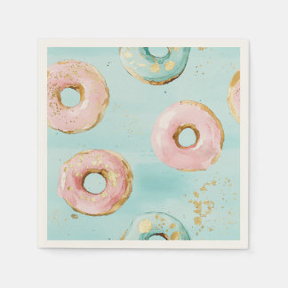donut napkins pappersservett