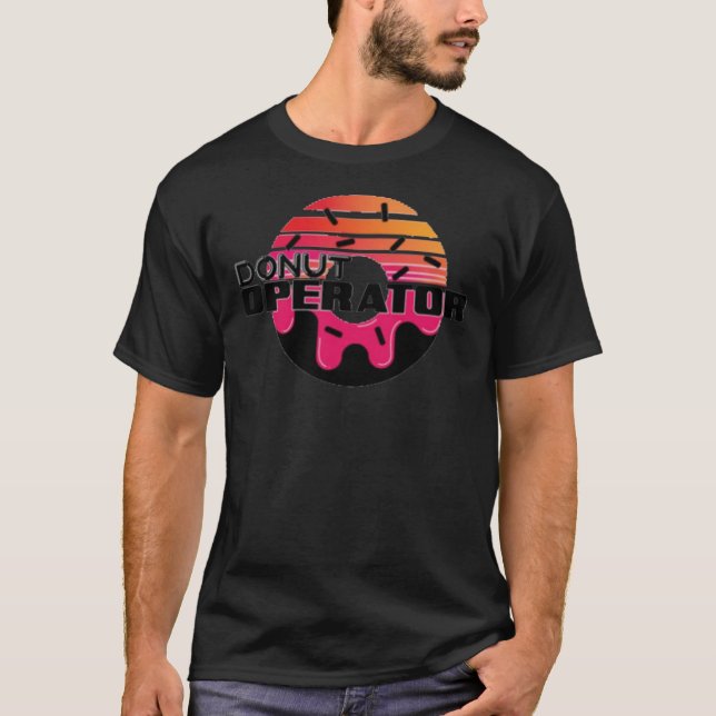 Donut Operator Classic T-Shirt (Framsida)