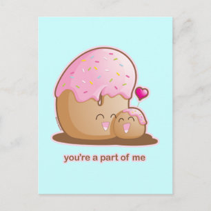 Donut Pair Vykort