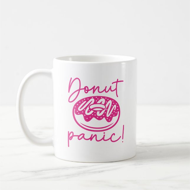 Donut Panic Kaffemugg (Vänster)