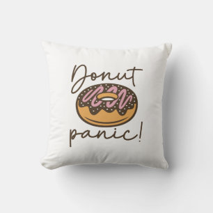 Donut Panic Kudde