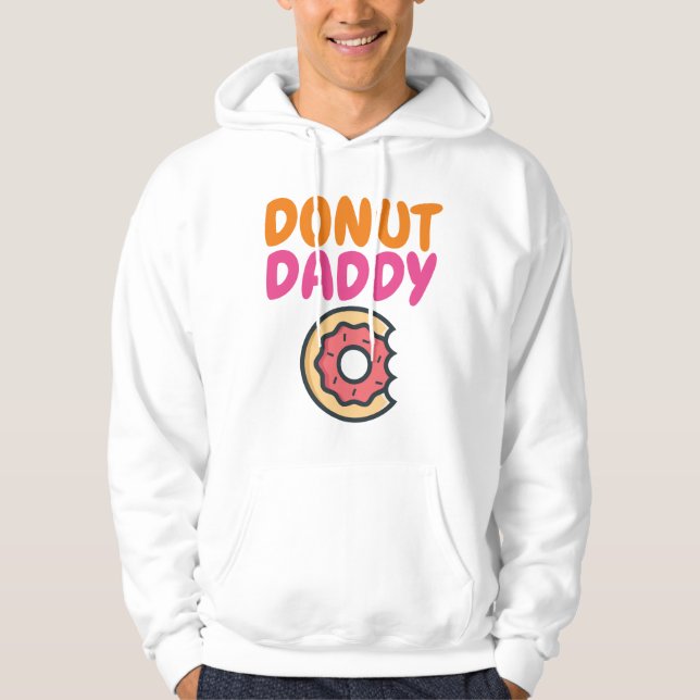 DONUT PAPPA DADDY T-SHIRTS & HOODIE (Framsida)