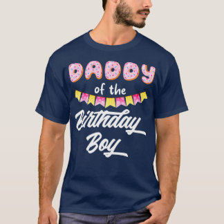 Donut pappa från födelsedagspojken t shirt