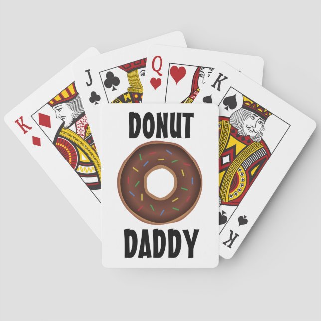 DONUT PAPPA PLAYING CARDS CASINOKORT (Baksidan)