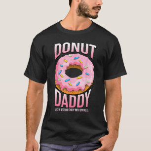 Donut pappa Shirt for Pappa Funny Sprinkles Food L T