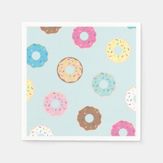 Donut Party Napkins Pappersservett (Framsidan)