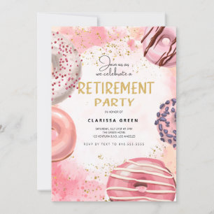 Donut PENSION-partiinbjudan Inbjudningar