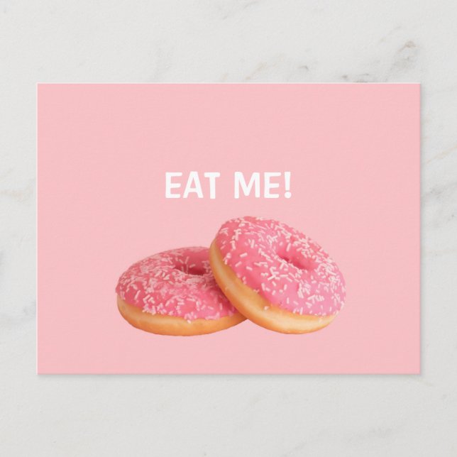 DONUT POSTCARD VYKORT (Framsida)
