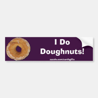 DONUT ROLIGT Bumper-etikett Bildekal