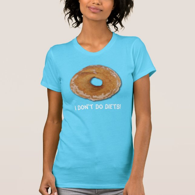 DONUT ROLIGT food humor T-Shirt, Tröja (Framsida)