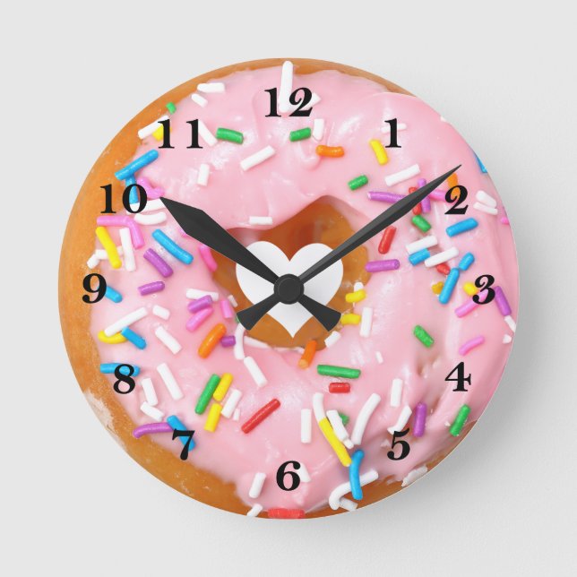 Donut Rund Klocka (Framsida)