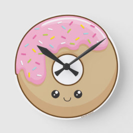 Donut Rund Klocka