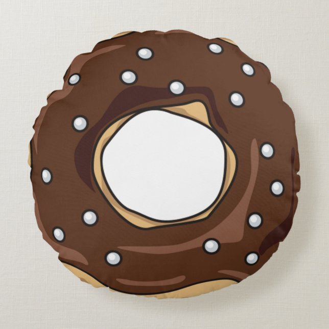 Donut Rund Kudde (Framsidan)