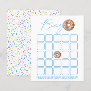 Donut Sprinkle Baby Shower Bingo