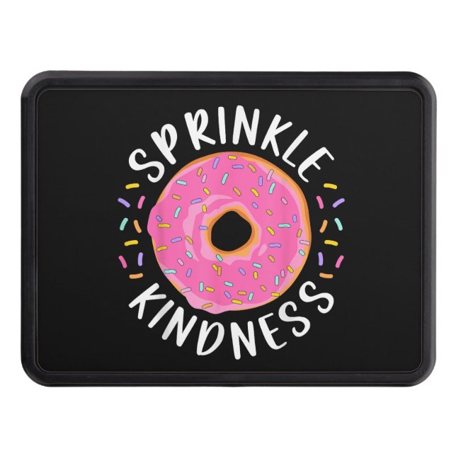 Donut Sprinkle Kindness Funny Girls Women Doughnut Dragkroksskydd (Framsidan)