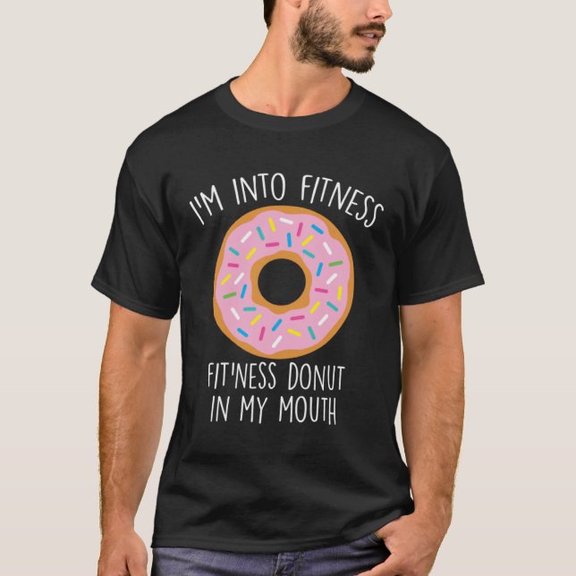 Donut Sprinkles Doughnut Fried Dough Sweet Snack D T Shirt (Framsida)