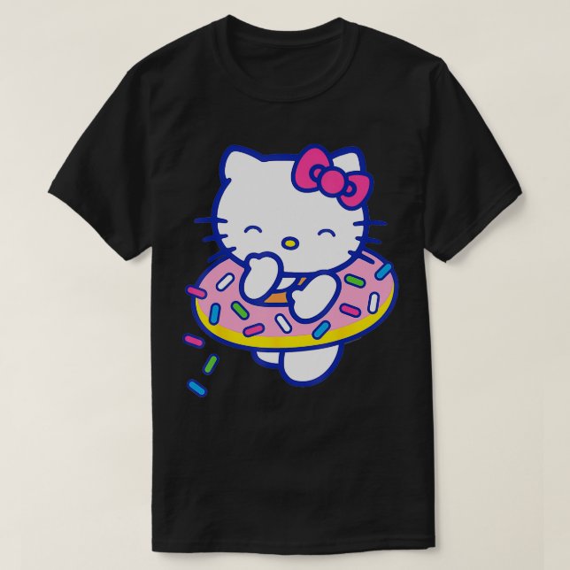 Donut Sprinkles Floaty Summer Swimming T Shirt (Design framsida)