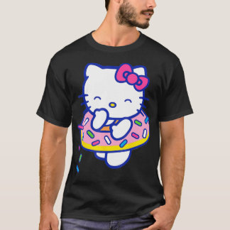 Donut Sprinkles Floaty Summer Swimming T Shirt