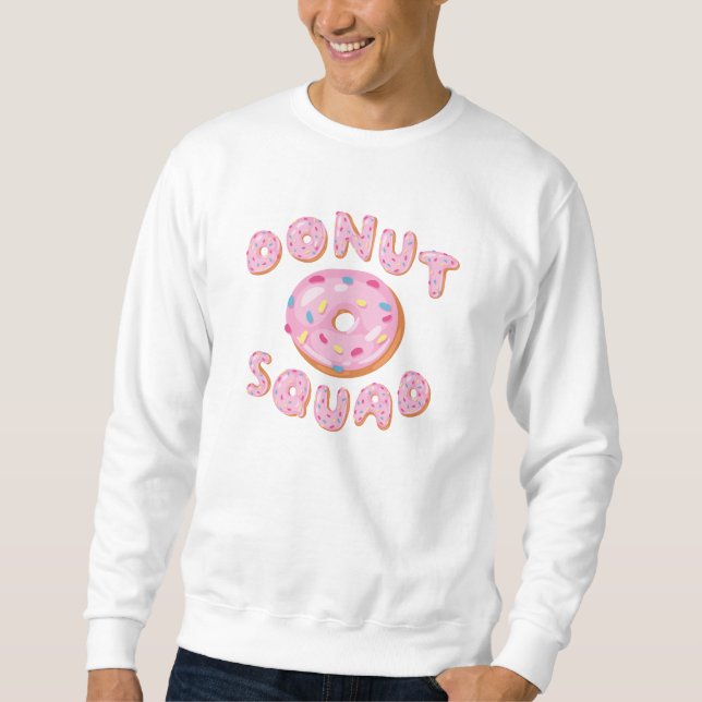 Donut Squad Lång Ärmad Tröja (Framsida)