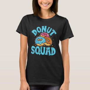 Donut Squad Munk För Män Kvinnor Mellanmål 6 T Shirt