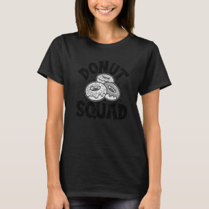 Donut Squad Munk För Män Kvinnor Mellanmål 6 T Shirt