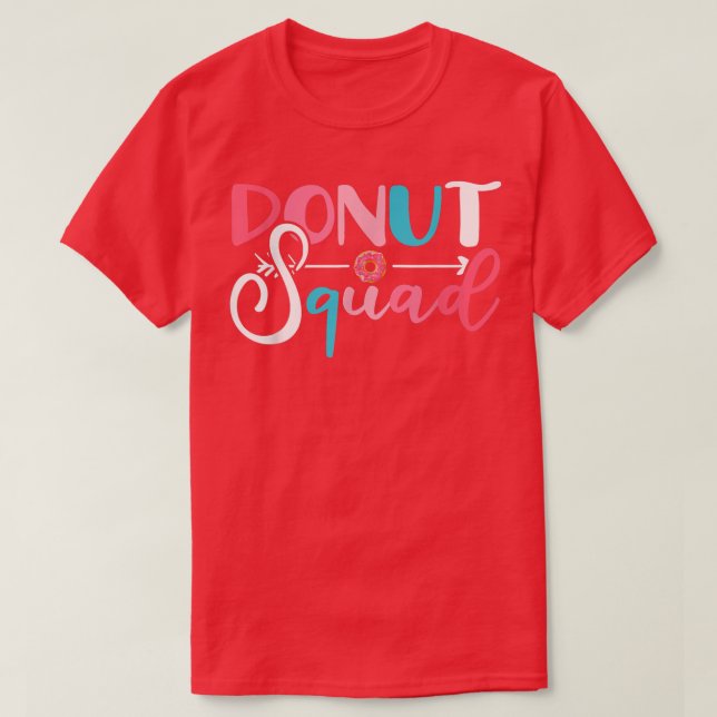 Donut Squad  T Shirt (Design framsida)