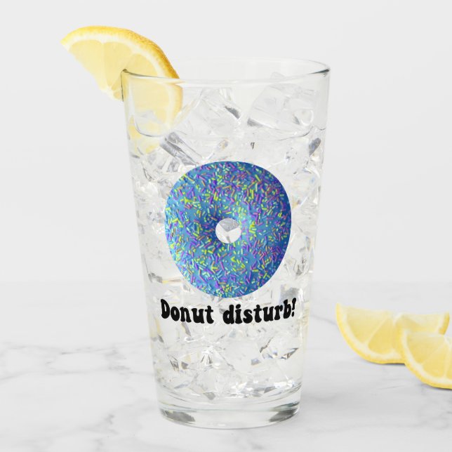 Donut stör glaskopp (Framsida Ice)