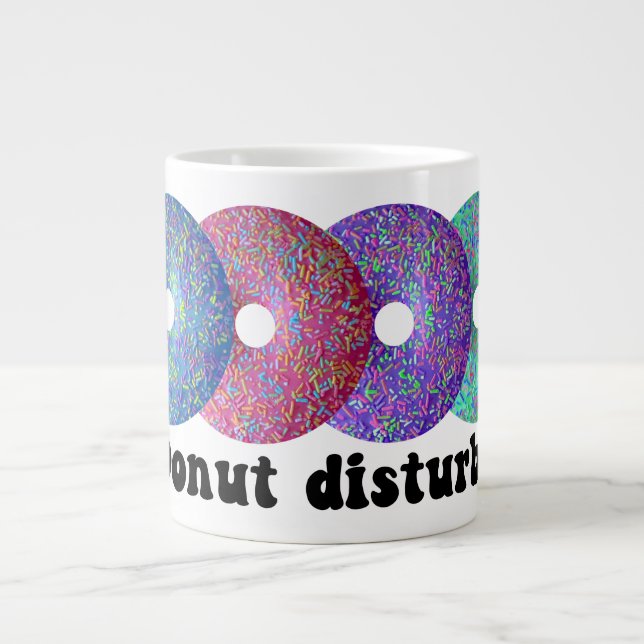 Donut stör jumbo mugg (Framsidan)