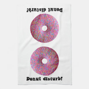 Donut stör kökshandduk