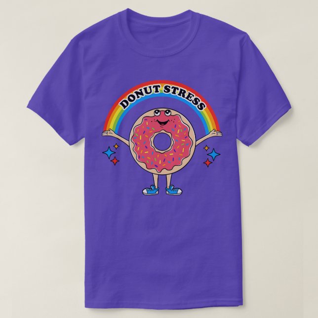 Donut Stressar T Shirt (Design framsida)