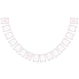 Donut Sweet First födelseår, årtusende Vimplar