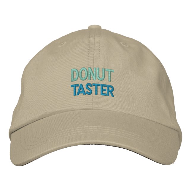 DONUT TASTER-lock Broderad Keps (Framsida)