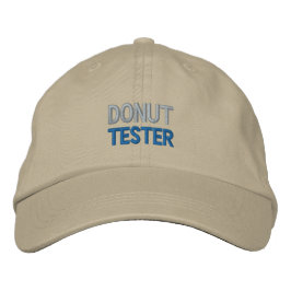 DONUT TESTER-lock Broderad Keps