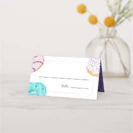 Donut Theme Bröllop Bord Placeringskort