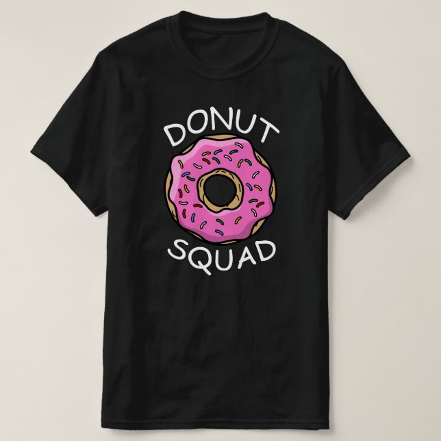 donut-trupp t shirt (Design framsida)