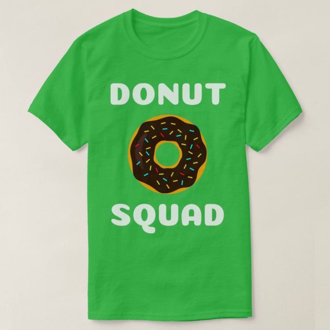 Donut-trupp T Shirt (Design framsida)