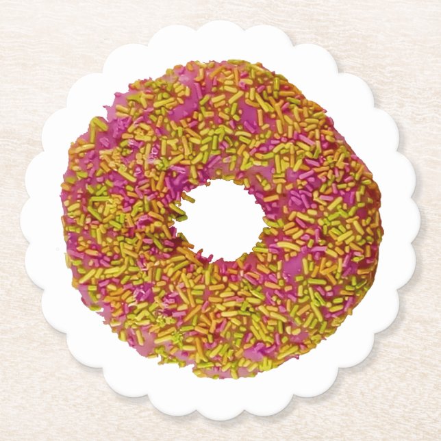 Donut Underlägg Papper (Framsida)