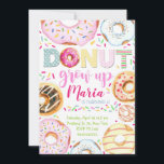 Donut växer upp Kids Doughnut Birthday-inbjudan Inbjudningar<br><div class="desc">Öka upp Kids Doughnut Birthday Bjud Kutest inbjudan att fira barns födelsedag. Inbjudan till party med den här fantastisk. Cute-födelsedagsinbjudan är en så underbar för barn!</div>