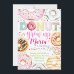 Donut växer upp Kids Doughnut Birthday-inbjudan Inbjudningar<br><div class="desc">Öka upp Kids Doughnut Birthday Bjud Kutest inbjudan att fira barns födelsedag. Inbjudan till party med den här fantastisk. Cute-födelsedagsinbjudan är en så underbar för barn!</div>