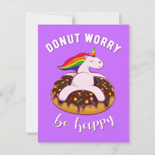 Donut Worry BE Lycklig I