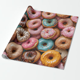 Donut Wrapping Paper Presentpapper
