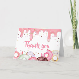 Donuts and Diaper Sprinkle Baby Shower Tack Kort