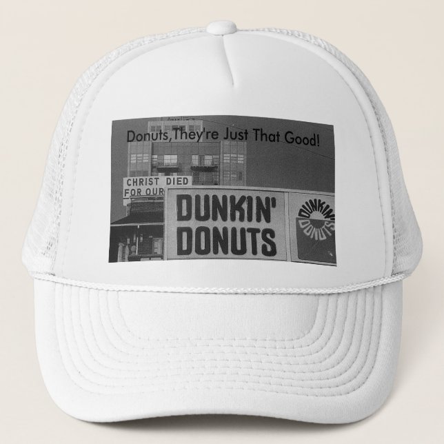 Donuts är de precis den bra! truckerkeps (Framsida)