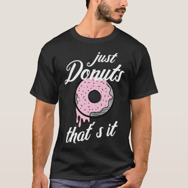 Donuts att det behandlar anpassningsbarnas födelse t shirt (Framsida)