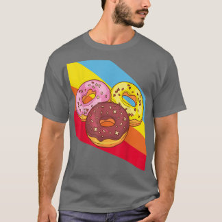Donuts Bake Bakery Baker Cake Food Delicious Sweet T Shirt
